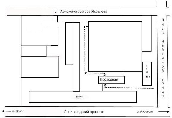 Схема расположения дома кировоградская 6 Схема расположения кабинетов